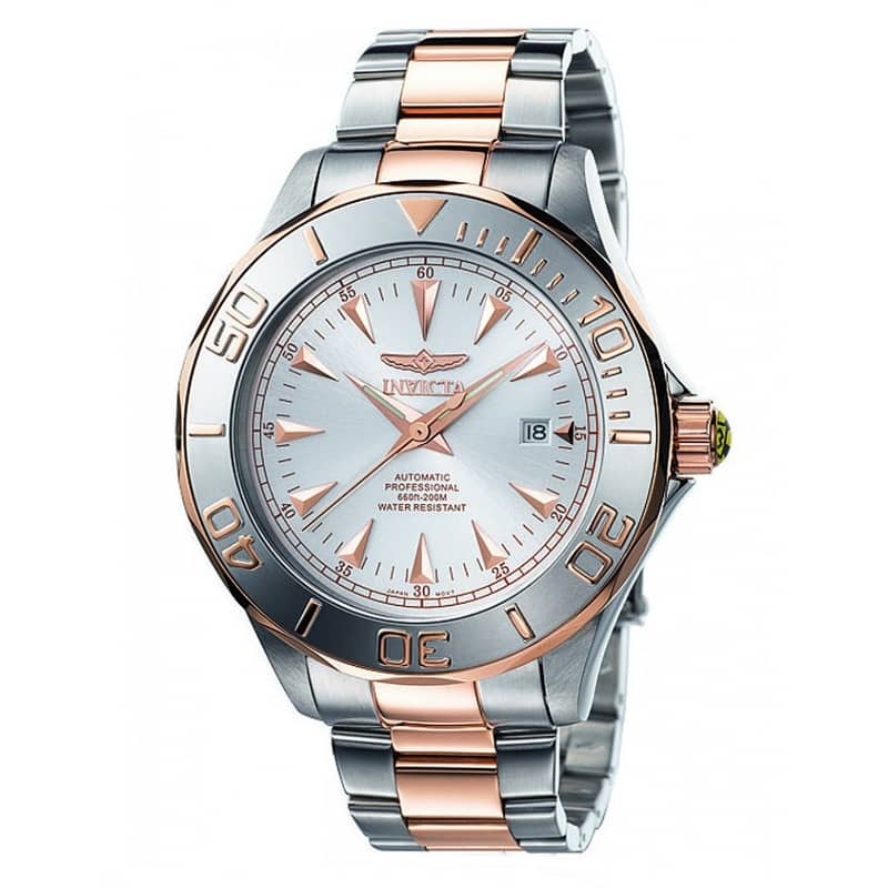 Invicta Men's 7112 Signature Automatic 3 Hand Silver Dial Watch