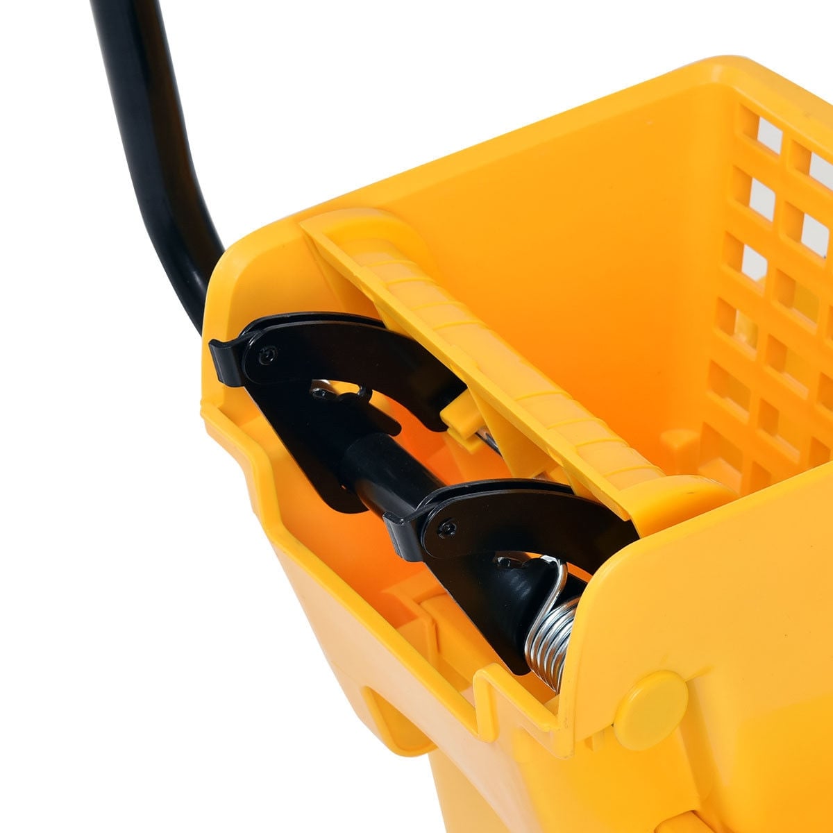 Costway 35 Quart Side Press Wringer Mop Bucket Mop Bucket Wringer -  22.5''X15''X34.3'' - Bed Bath & Beyond - 19587416