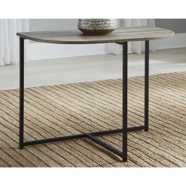 Shop Black Friday Deals On Wadeworth Contemporary Black Brown Chair Side End Table Overstock 31648767