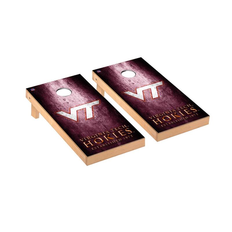 Virginia Tech Hokies Museum Cornhole Board Set