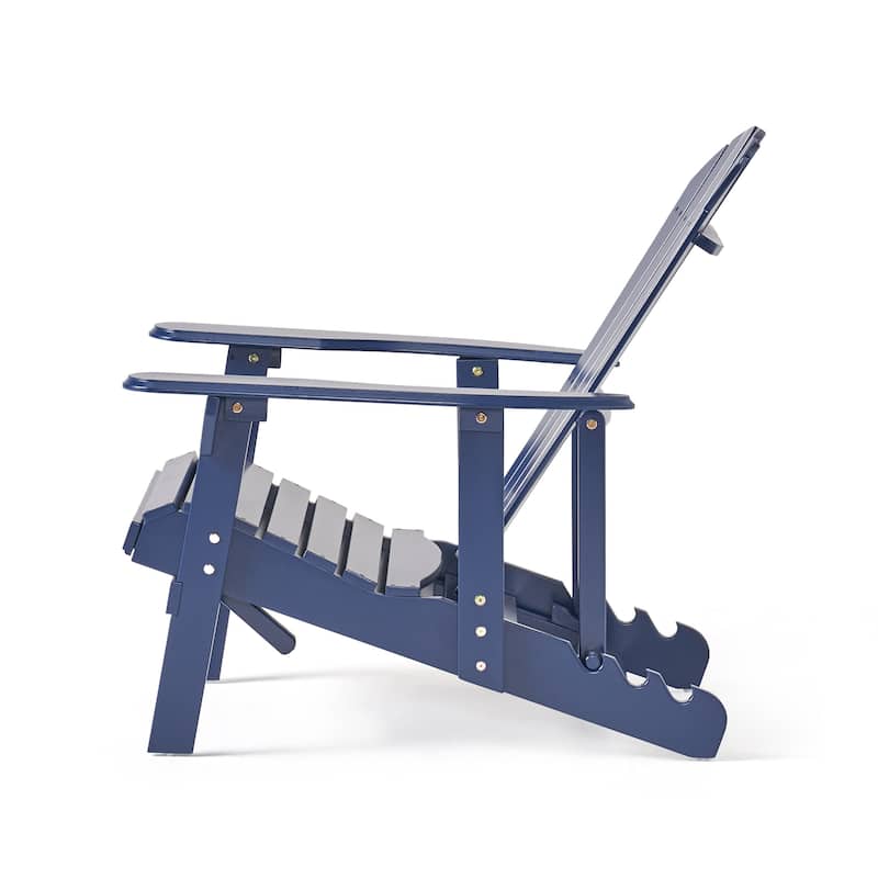 Hayle Reclining Wood Adirondack Chair (Set of 2) by Christopher Knight Home