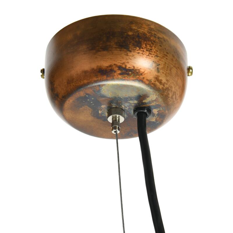 Modern Boho Metal Ceiling Light with Fringe
