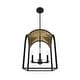 preview thumbnail 4 of 16, Hunter 15" Dukestown 4-Light Lantern Pendant - Kitchen Island, Dining Room, Entry - Contemporary, Industrial, Transitional