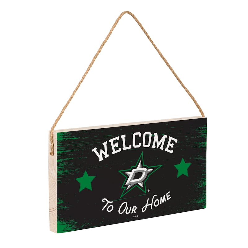 Dallas Stars Wooden Door Decor Wall Sign - Multi-Color