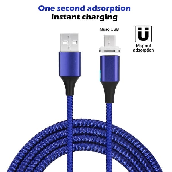 AGPtek 3.0A Magnetic Micro USB Cable Fast Charger Adapter for Android Samsung LG HTC HUAWEI - - 29606228