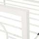 preview thumbnail 7 of 18, Francoise Modern Iron King Bed by Christopher Knight Home