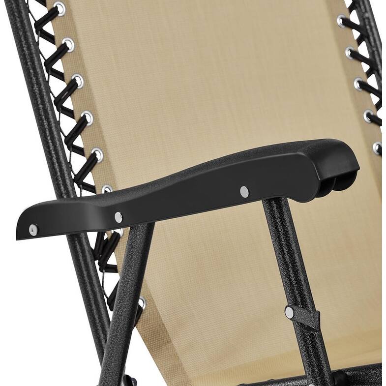 Rocking Chairs Foldable Outdoor Lounge Chair for Outside - 40.2"D x 25.8"W x 40.6"H