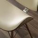 preview thumbnail 27 of 62, Corvus Madonna Mid-century Walnut and Black Accent Chair