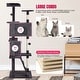 preview thumbnail 62 of 61, Furniture of America Cat Tree Multi-Level Cat Tower with Ladder, Platforms and Condos