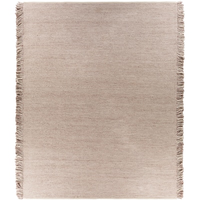 Surya Liam Outdoor Safe Modern Solid Fringe Area Rug