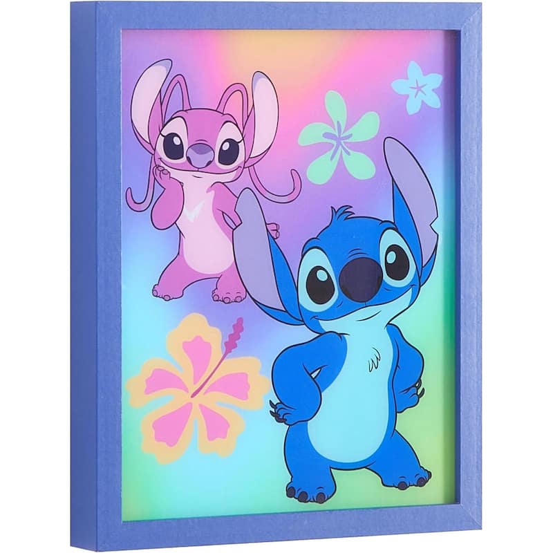 Disney Stitch Angel LED Wall Art