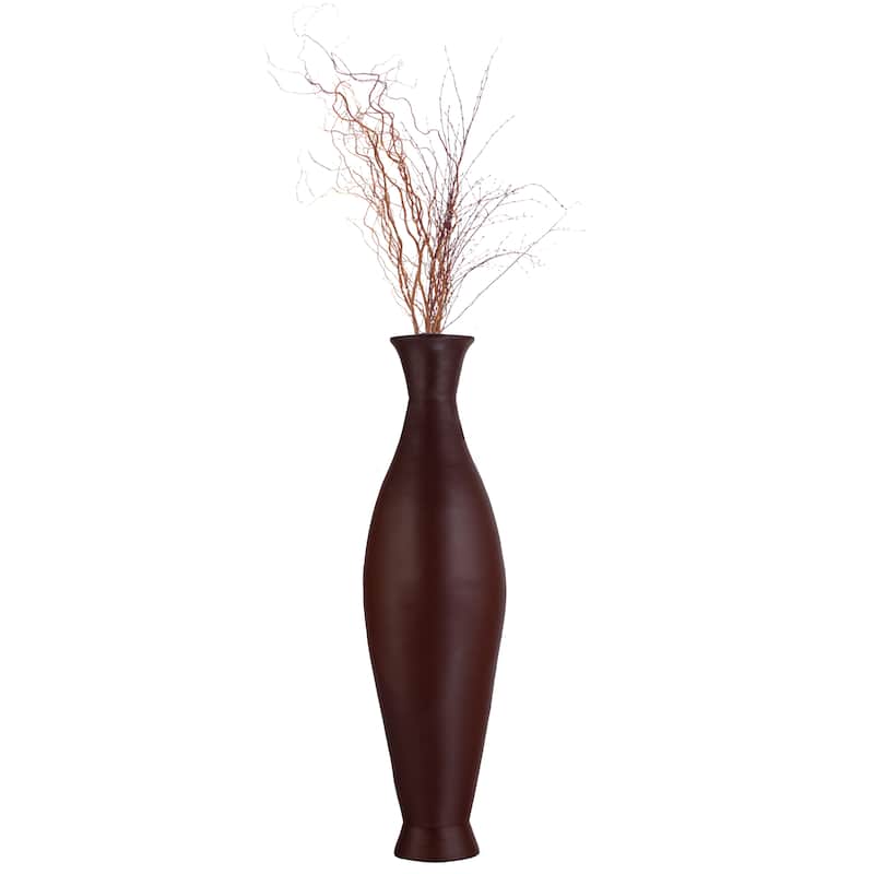 Modern Bamboo Floor Vase - 43-inch Vase for Living Room, Dining Room ...