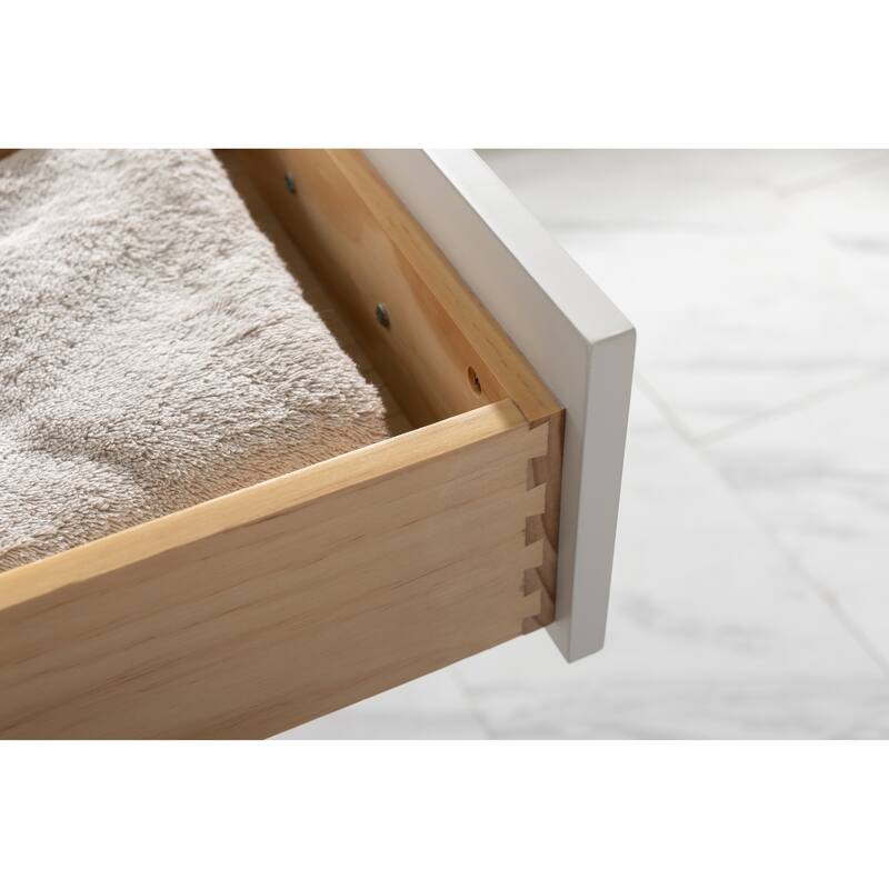 Valentino 54" Single Vanity in White