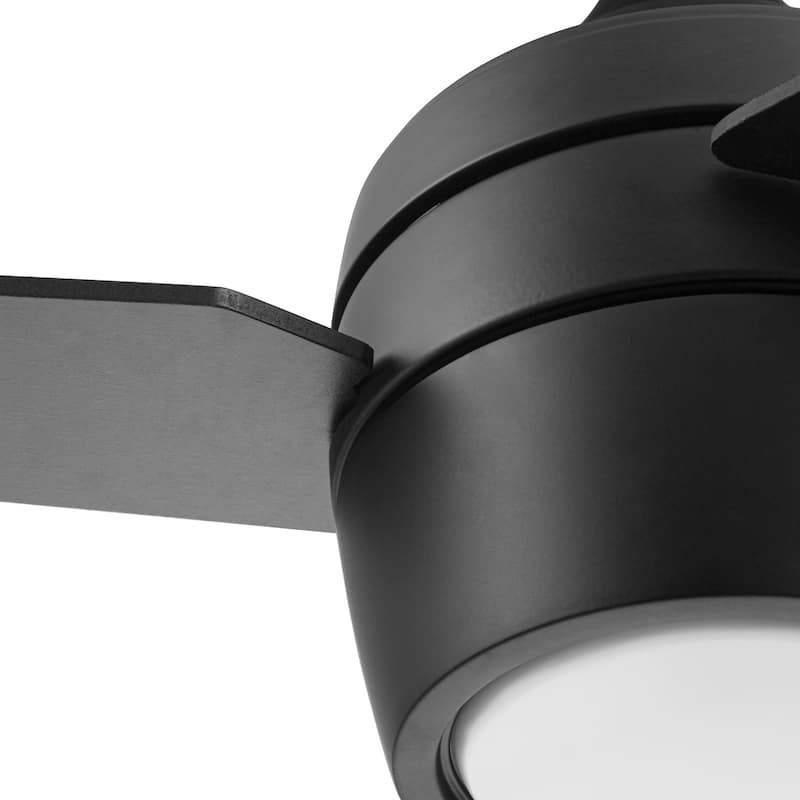 52" Honeywell Eamon Bronze Modern Indoor LED Ceiling Fan with Light, Remote Control