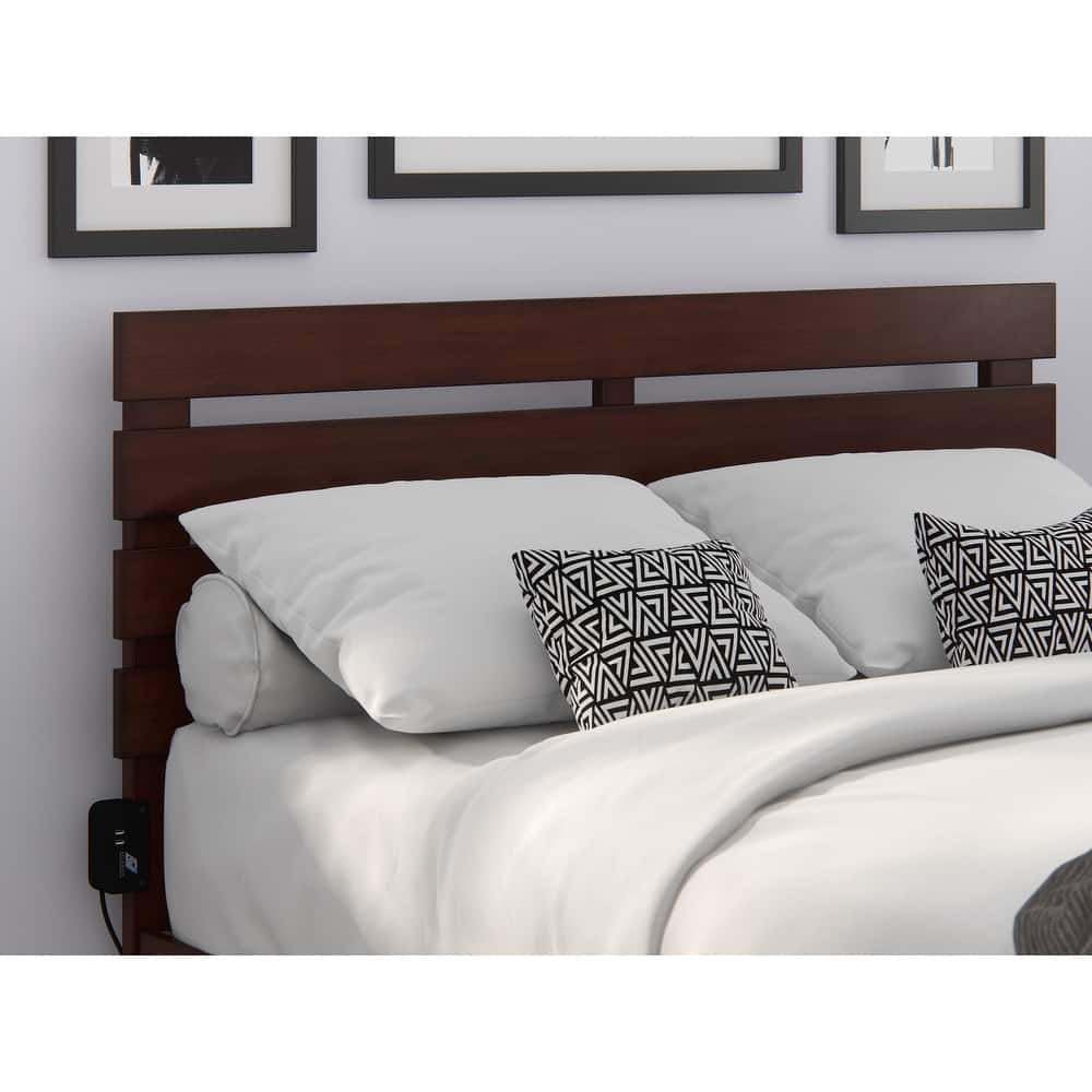 AFI Oxford Headboard with Attachable Charger