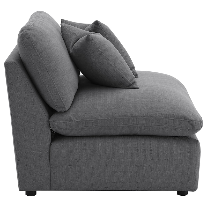Hobson Transitional Upholstered Armless Chair