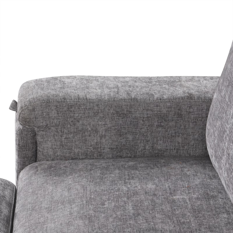 90.6'' L-Shaped Modular 6 Seater Sectional Sofa with Storage, USB Ports & Cup Holders, for Living Room or Office