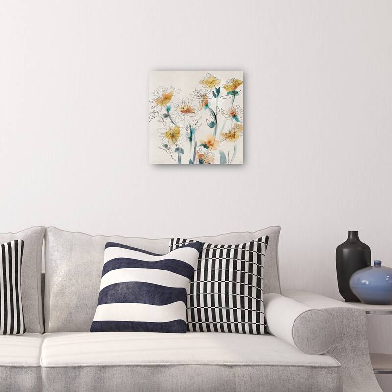 Fine Lines By Studio Arts Canvas Art Print