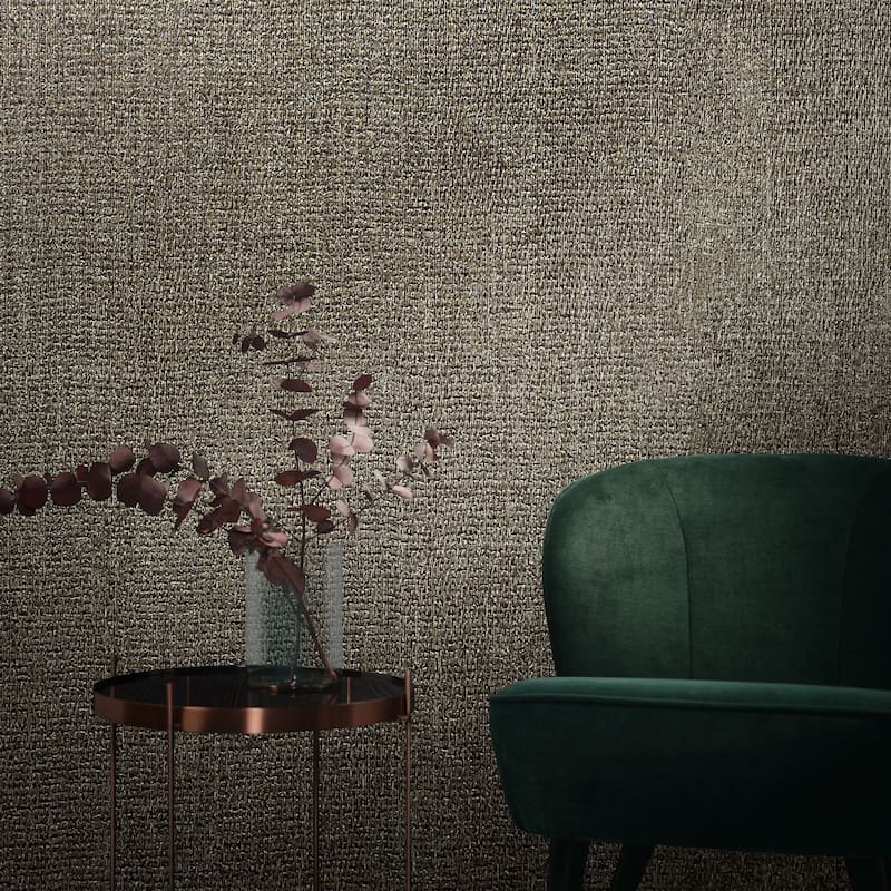 Galerie Wallcoverings Earth Collection Textured Weave Effect Wallpaper Roll