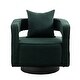 preview thumbnail 30 of 42, Accent Open Back Chair Modern Comfy Sofa Chair With Base, Club Chair Leisure Arm Chair For Lounge