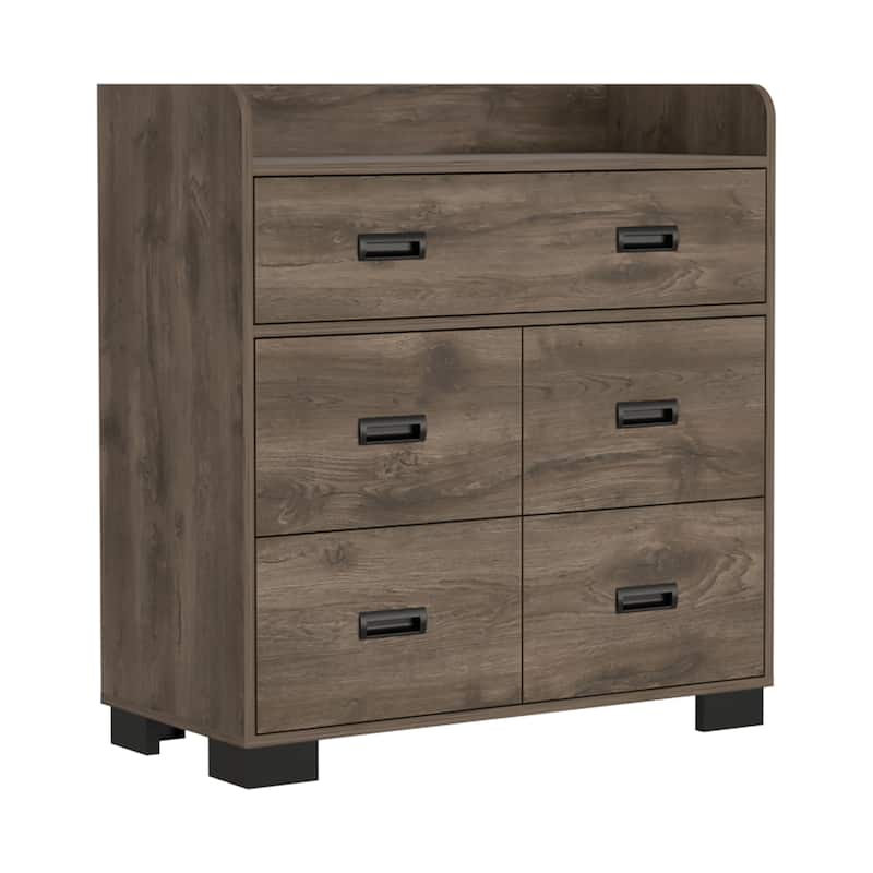 Dresser for Living Room ,Apartment, Bedroom, Dark Brown