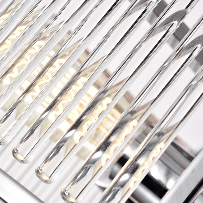 3-light Semi-Flush Mount