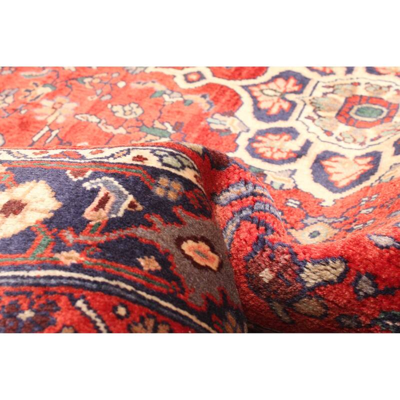 ECARPETGALLERY Hand-knotted Anadol Red Wool Rug - 3'8 x 4'8