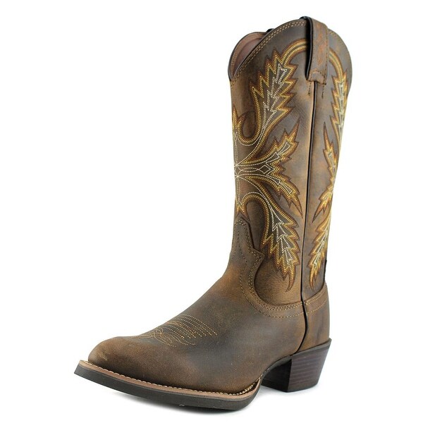 Shop Justin Boots SV2566 2E Pointed Toe Leather Western Boot - Free