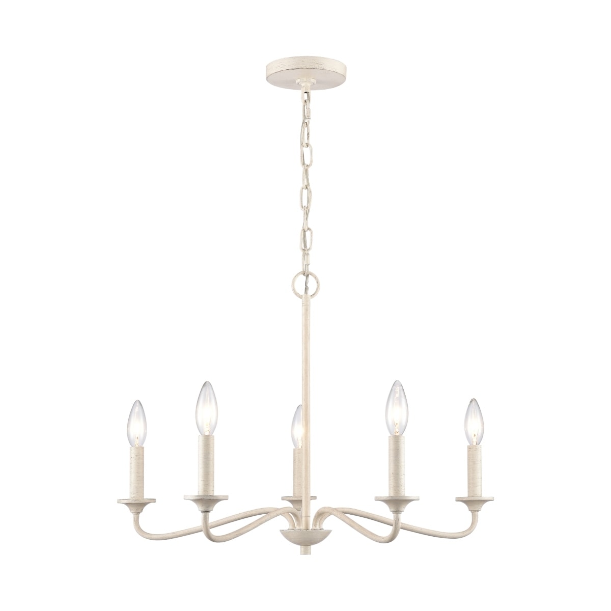 Quinn Chandelier in Antique White