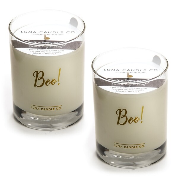 Toasted S'mores Premium Candle, Natural Soy Wax, Long Burn (2 Pack)