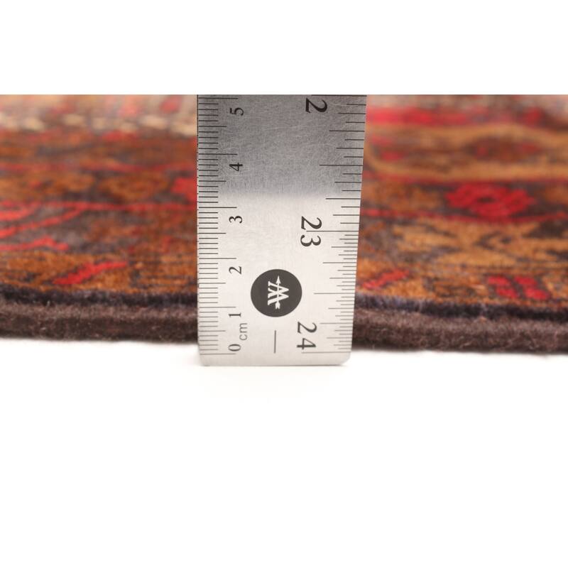 ECARPETGALLERY Hand-knotted Teimani Brown Wool Rug - 2'8 x 4'6