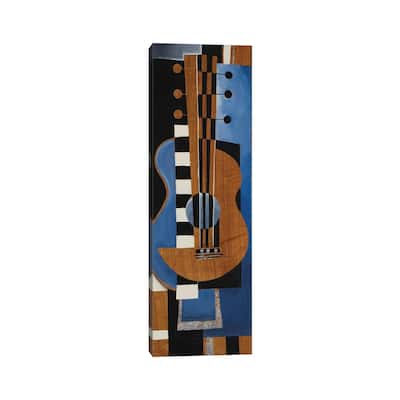 iCanvas "Blues Guitar" by Liz Jardine Canvas Print