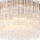 preview thumbnail 6 of 8, Crystorama Lighting Group ADD-331-CL Addis 16 Light 32" Wide Flush