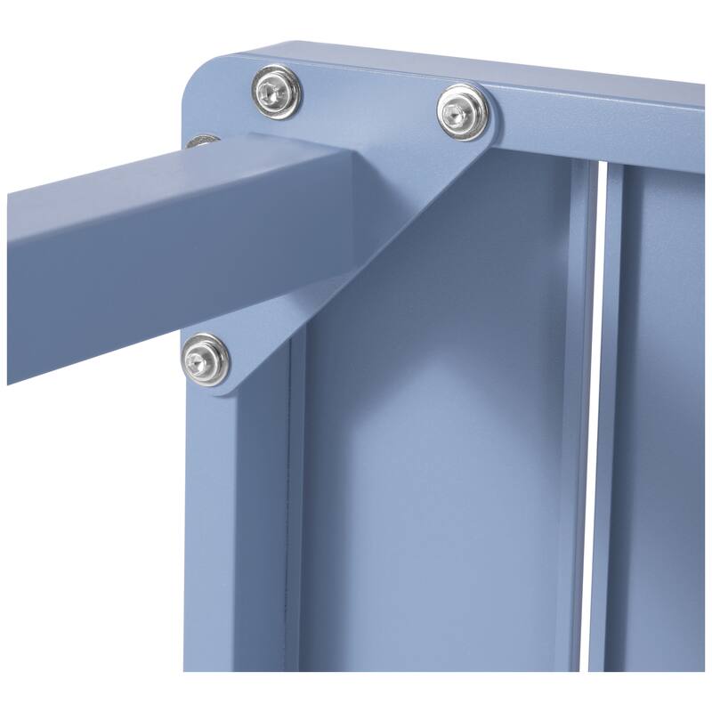 Frond and Form 59 Inch By 35.4 Inch Outdoor Steel Rectangular Dining Table