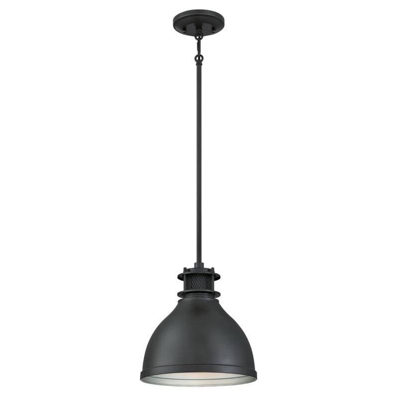 Kilian 1-Light Matte Brushed Gun Metal Pendant