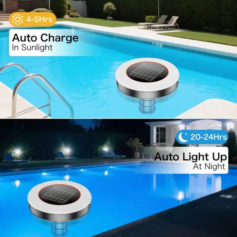 Solar Pool Ionizer Floating Pool Cleaner