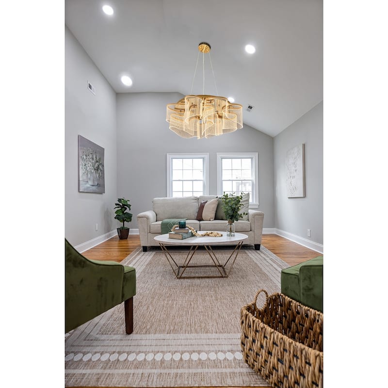Luxury LED Modern Chandelier Pendant Light