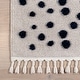 preview thumbnail 3 of 7, Nuloom Alena Starry Night High-Low Kids Tasseled Area Rug