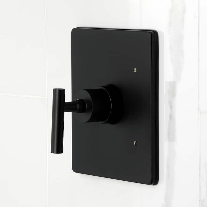 Kingston Brass Manhattan Single-Handle Pressure Balanced Tub and Shower Faucet