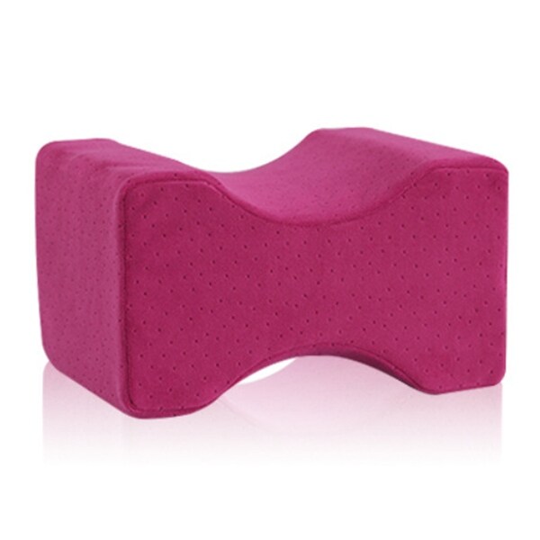 Soft Memory Foam Leg Knee Pillow Bamboo Fiber Cover Back Aches