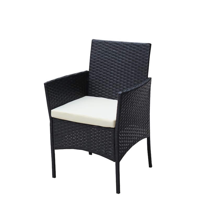 4 PC Rattan Patio Furniture Set