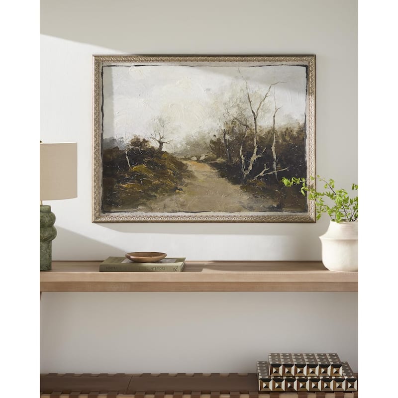 Livabliss Backwoods Traditional Framed Art - Gold