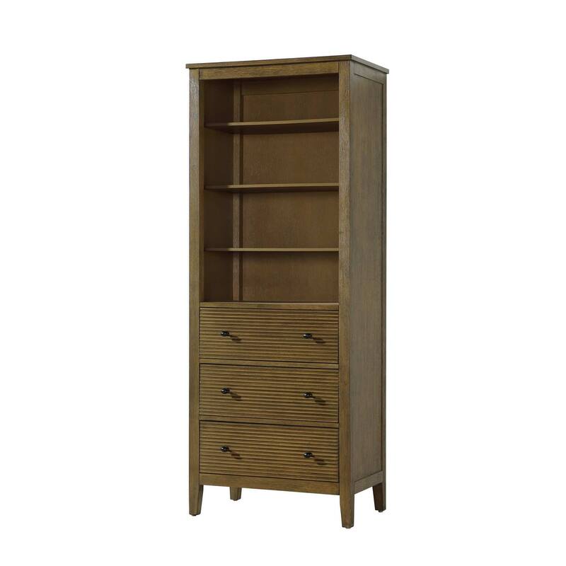 Kensington 16-28 Inch Open Shelving Bath Storage Cabinet