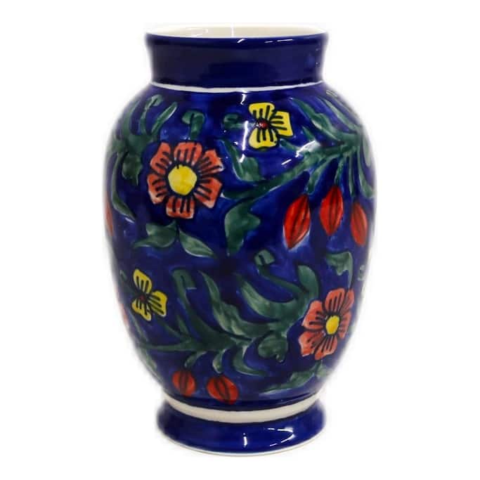 Home&Manor Classic Ceramic Vase Multicolor
