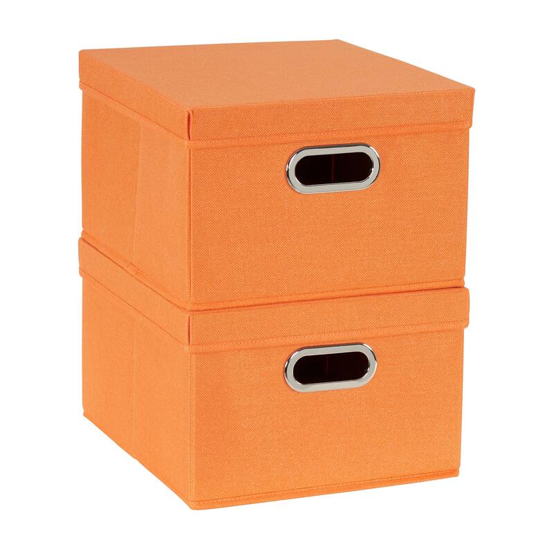 Household Essentials Collapsible Linen Box - 15.0"L x 13.0"W x 8.0"H