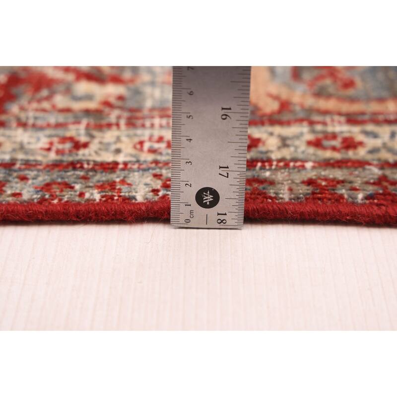 ECARPETGALLERY Hand-knotted Antalya Vintage Dark Red Wool Rug - 6'10 x 10'2