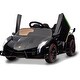 preview thumbnail 13 of 27, 12V Kids Ride On Car, Licensed Lamborghini Veneno Electric Car for Kids, Battery Powered Sports Car for Kids Gift Black