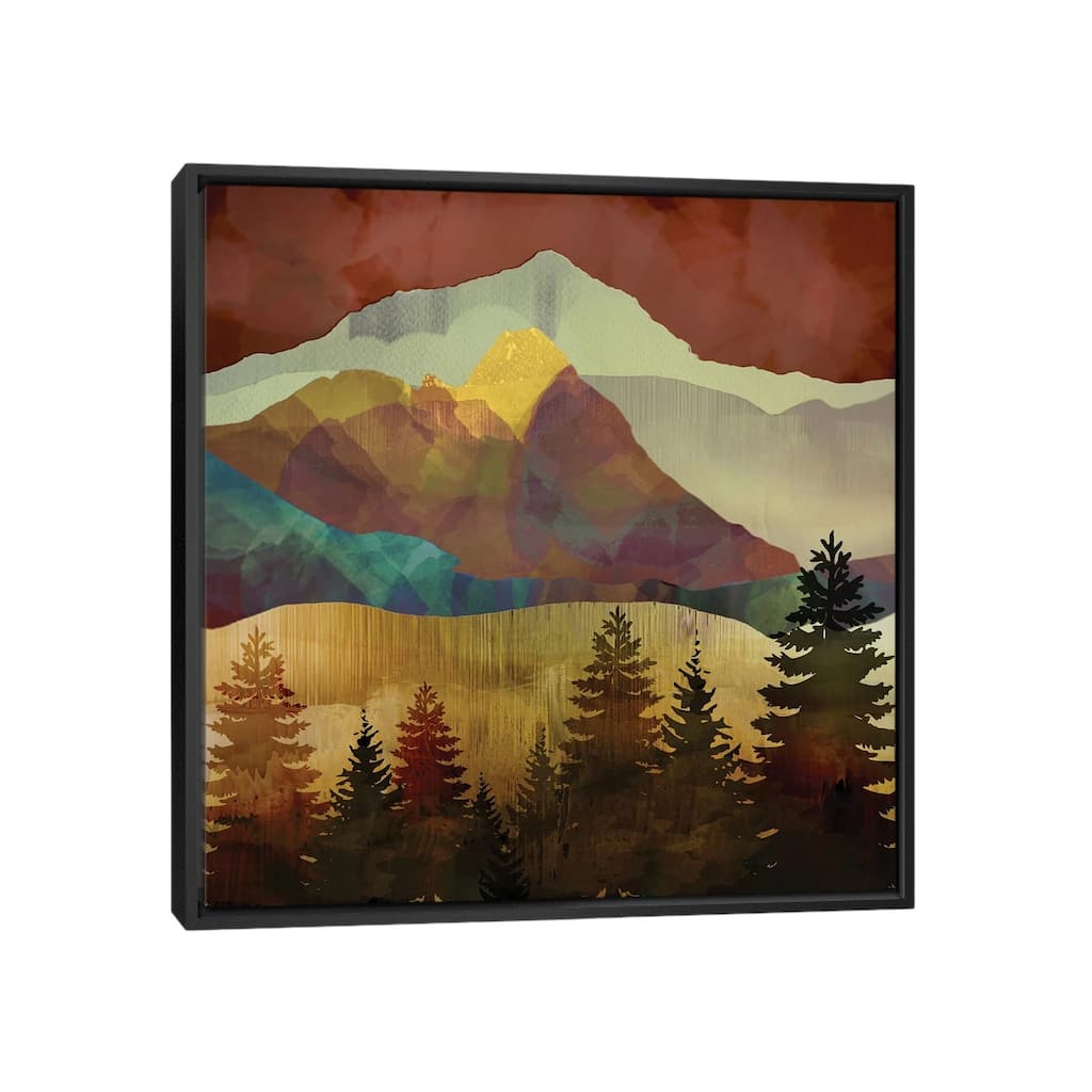 iCanvas "Autumn Trees" by SpaceFrog Designs Framed Canvas Print