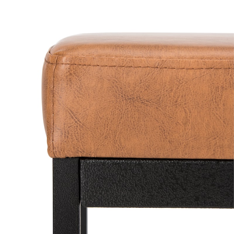 SAFAVIEH Parthenia Bench - 47.3" x 16" x 19.5" - 47Wx16Dx20H