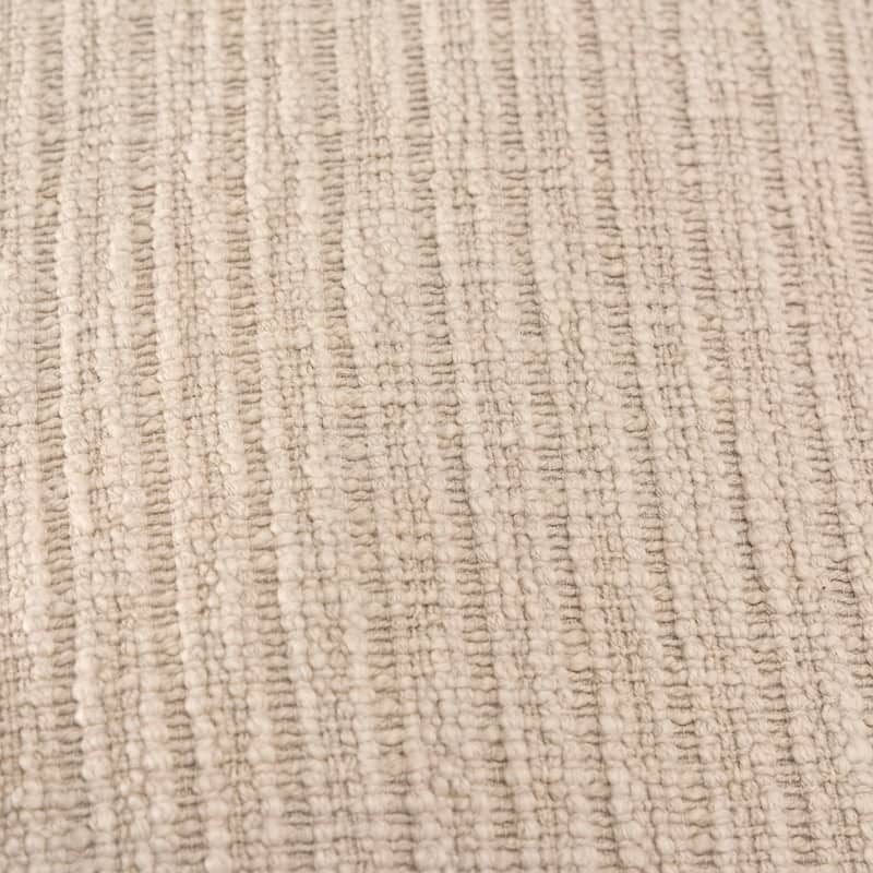 Rizzy Home Textured Stripe Woven Solid Throw Pillow Cover